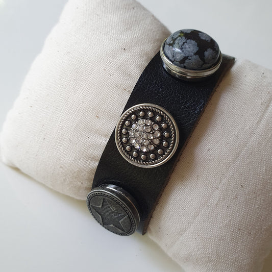 Button Armband 'Turtel'